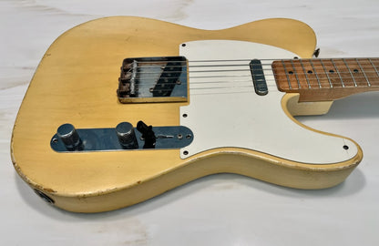 NEW Danocaster Single Cut Yellow Blonde