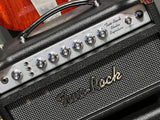 Two Rock Studio Signature Head & 1x12 Cabinet Black Bronco with Modern Silver Grill