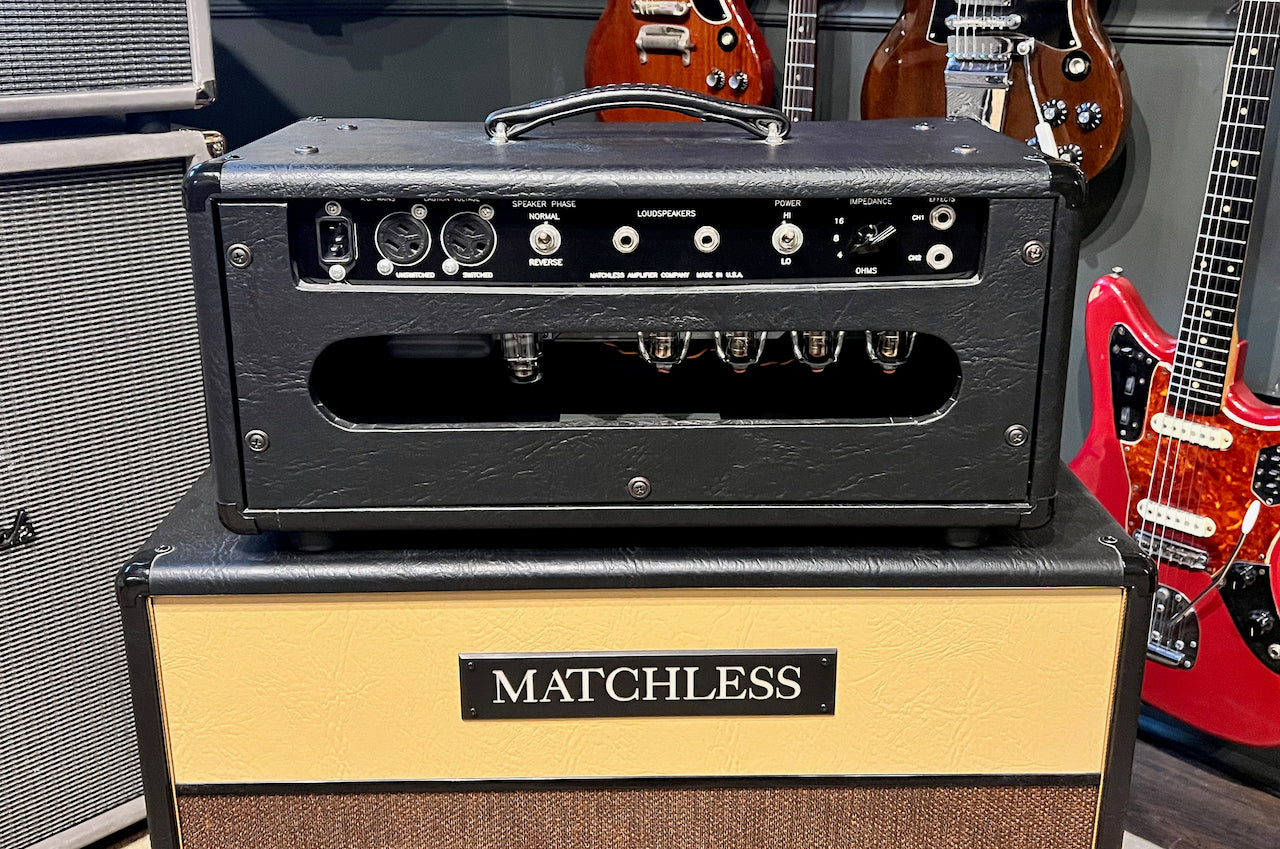 2001 Matchless HC30 & 2x12 Cabinet Black/Elk Beige