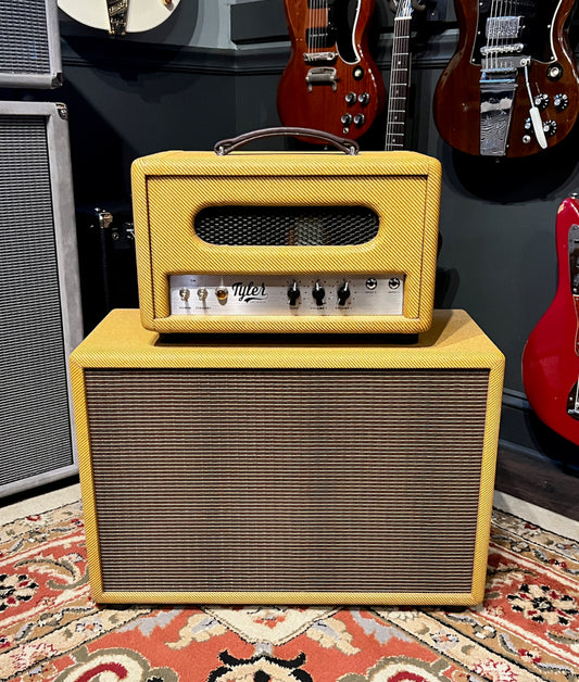 Tyler Amp Works 20-20 Head & 1x12 Cab Lacquered Tweed