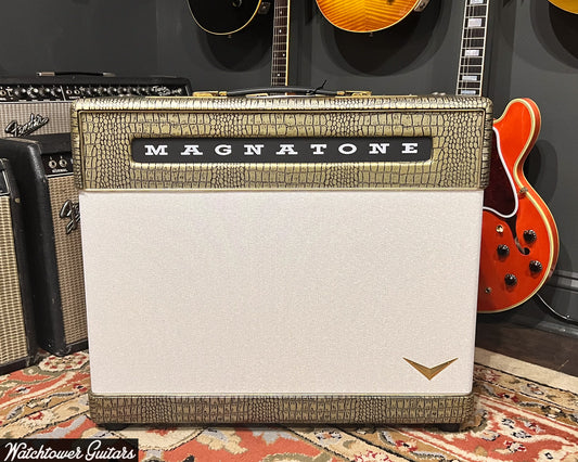 2025 Magnatone Super Fifty-Nine M80 Gold Crocodile 1x12 Combo