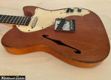 Danocaster Single Cut Thinline Aged Natural