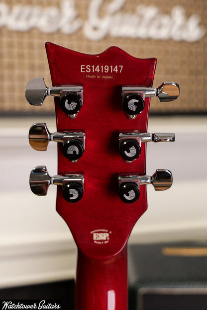 2014 ESP Eclipse E-II Cherry Sunburst
