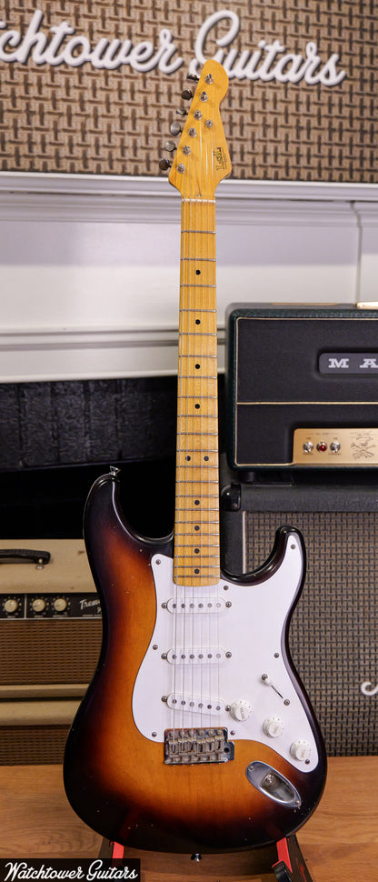LSL Instruments Saticoy Chris Fleming Masterbuilt Two Tone Sunburst - Ariel Posen video !