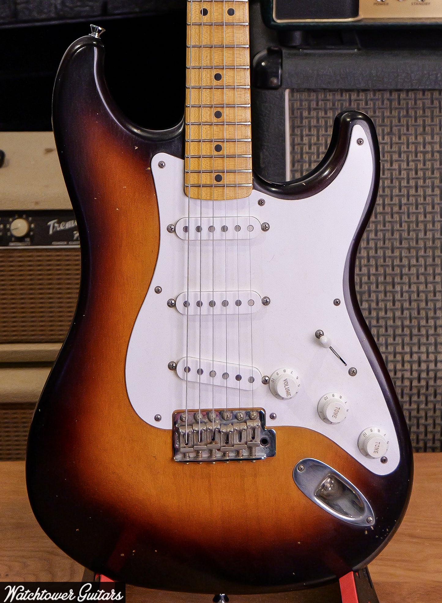 LSL Instruments Saticoy Chris Fleming Masterbuilt Two Tone Sunburst - Ariel Posen video !