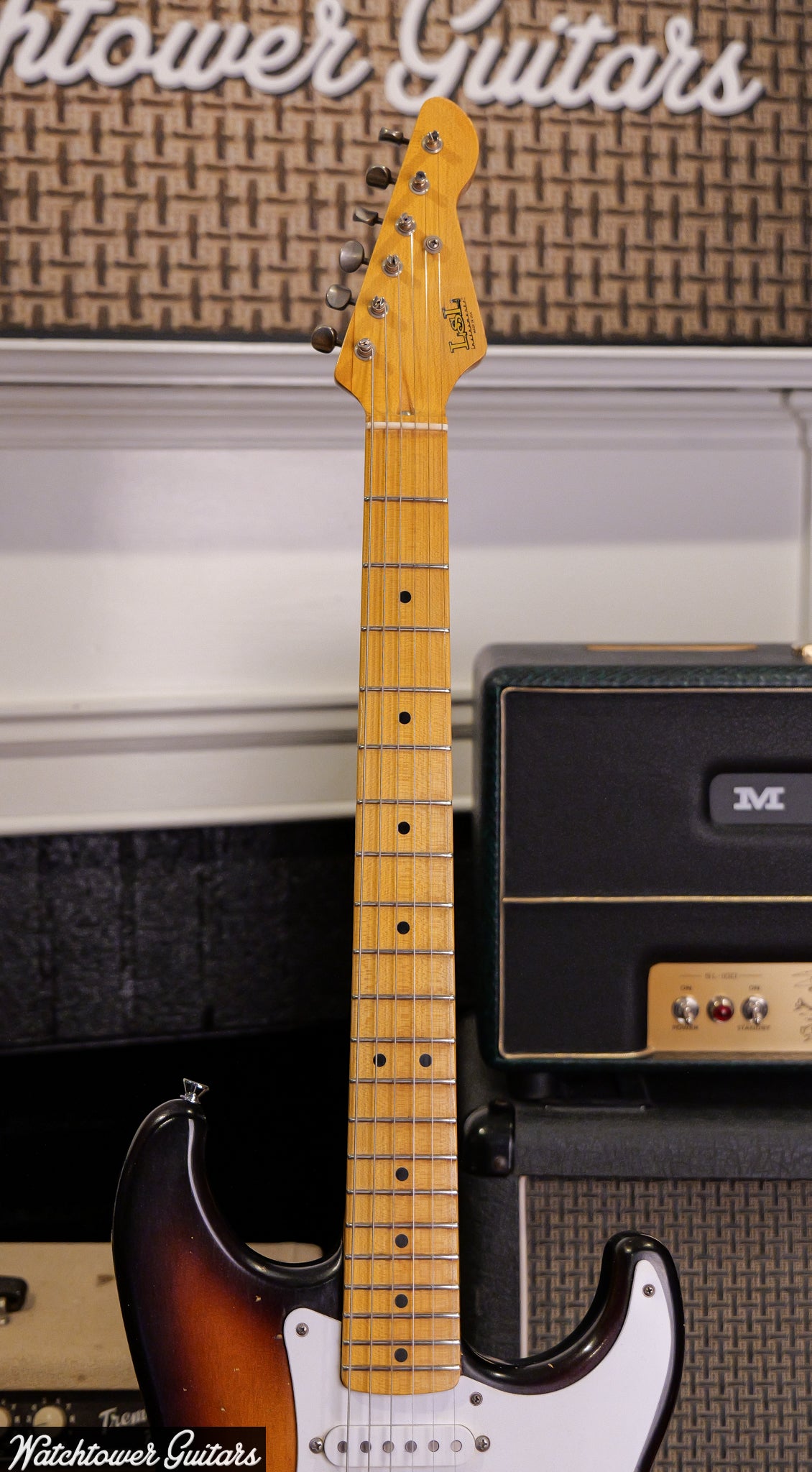 LSL Instruments Saticoy Chris Fleming Masterbuilt Two Tone Sunburst - Ariel Posen video !