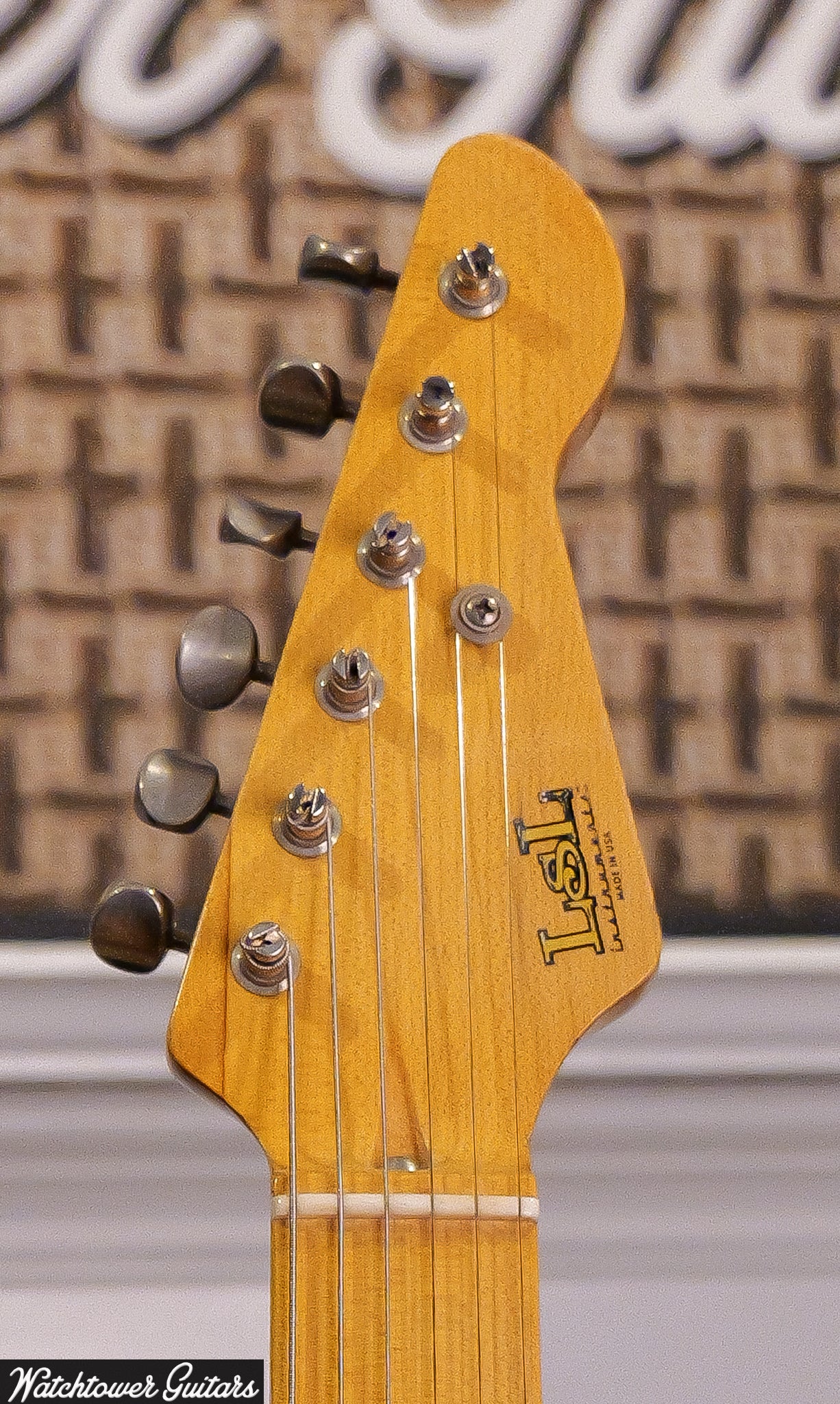 LSL Instruments Saticoy Chris Fleming Masterbuilt Two Tone Sunburst - Ariel Posen video !