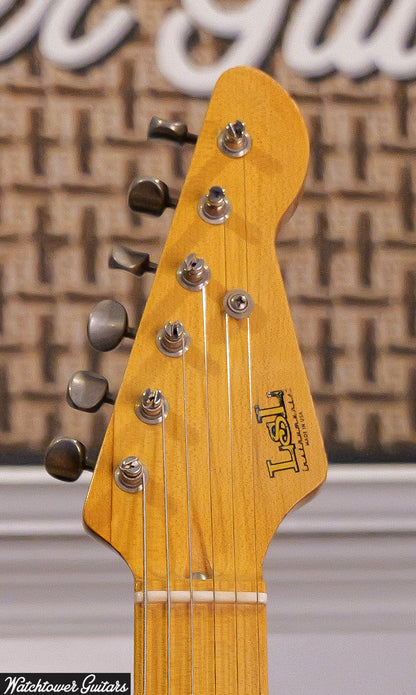 LSL Instruments Saticoy Chris Fleming Masterbuilt Two Tone Sunburst - Ariel Posen video !