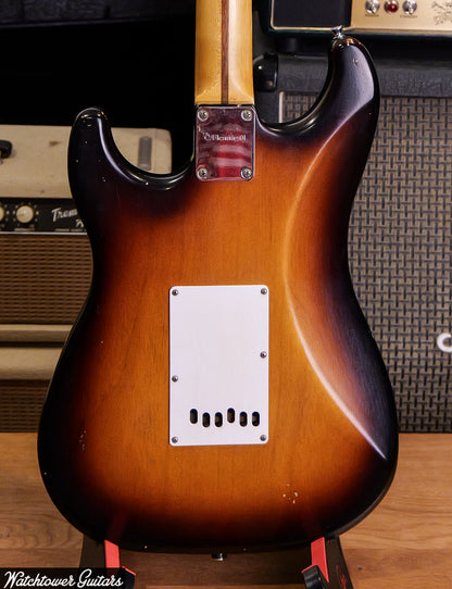 LSL Instruments Saticoy Chris Fleming Masterbuilt Two Tone Sunburst - Ariel Posen video !