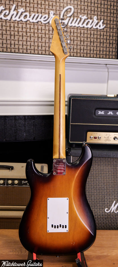 LSL Instruments Saticoy Chris Fleming Masterbuilt Two Tone Sunburst - Ariel Posen video !