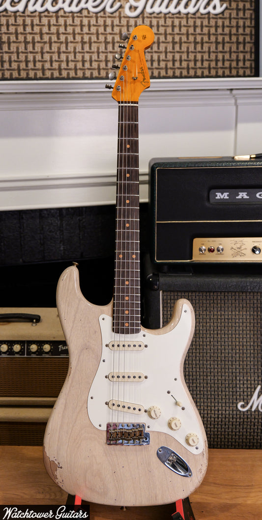 2023 Fender Limited Custom Shop Troposphere Stratocaster Aged White Blonde Relic