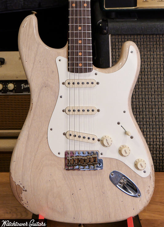 2023 Fender Limited Custom Shop Troposphere Stratocaster Aged White Blonde Relic