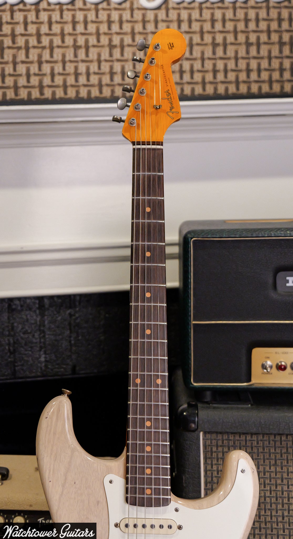 2023 Fender Limited Custom Shop Troposphere Stratocaster Aged White Blonde Relic