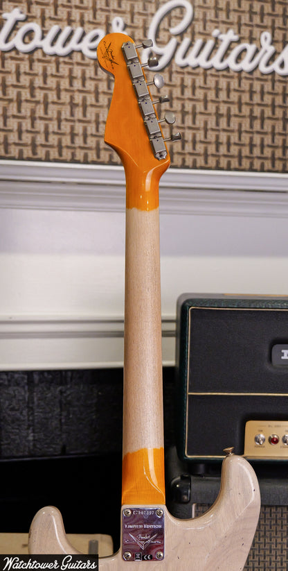 2023 Fender Limited Custom Shop Troposphere Stratocaster Aged White Blonde Relic