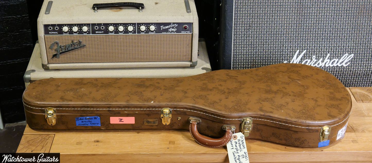 2001 Gibson Les Paul 1959 R9 Standard Cherry Sunburst Tom Murphy Aged "Good Wood Era"