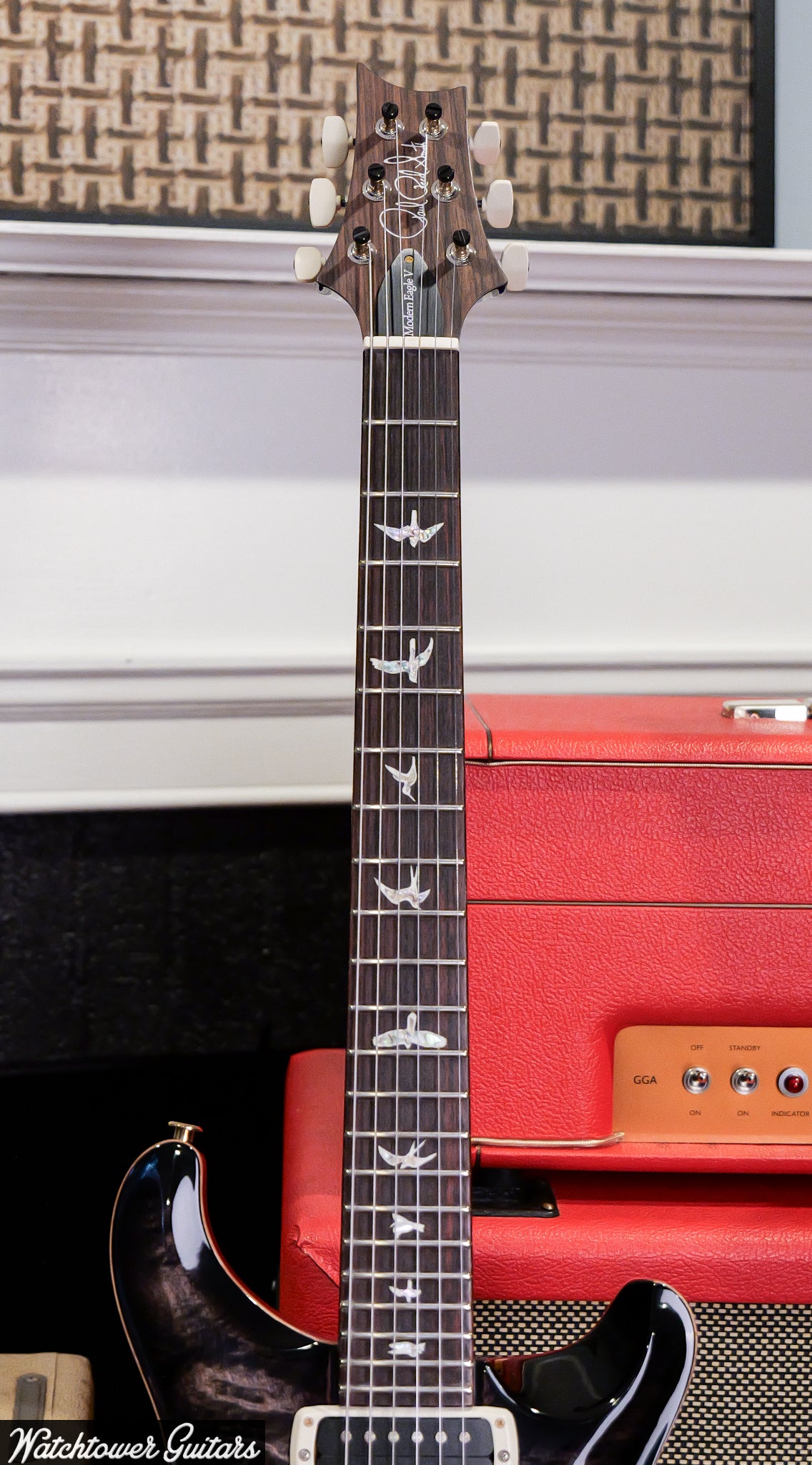 Paul Reed Smith PRS 10 Top Modern Eagle V - Charcoal Burst