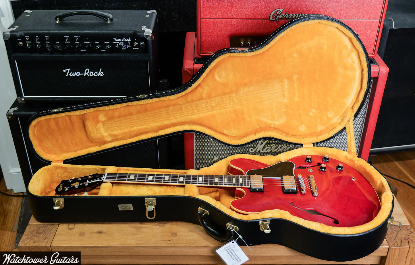 2025 Gibson 1964 ES-335 Sixties Cherry Ultra Light Aged Murphy Lab