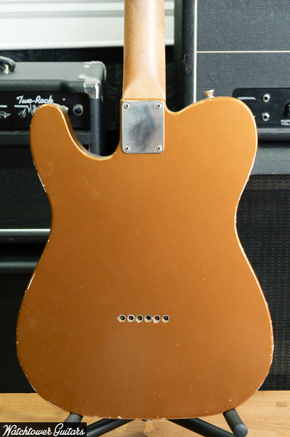 2017 Danocaster Style T Custom Copper Voodoo Pickups