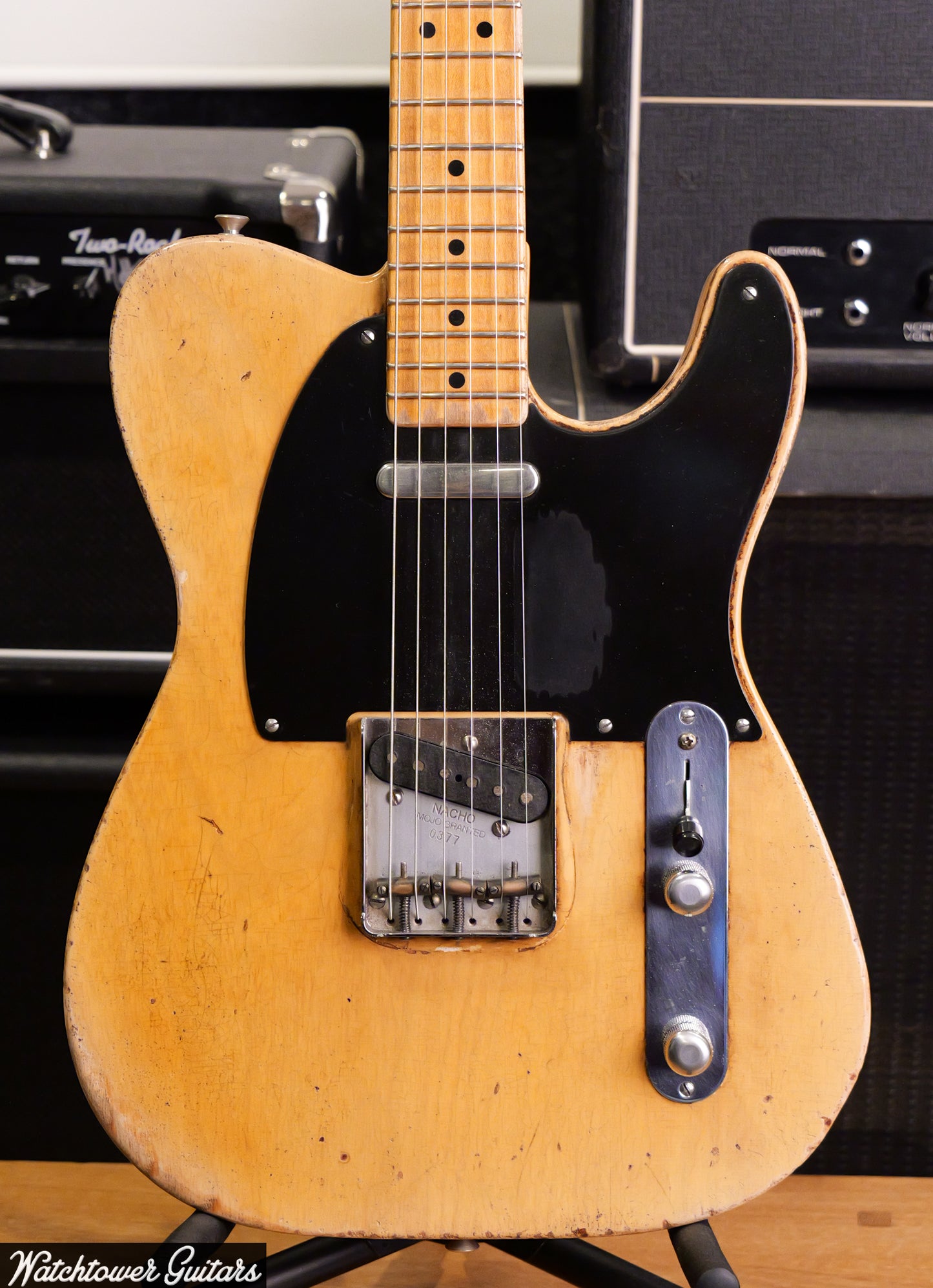 2022 Nacho T Blackguard Butterscotch Serial #0377