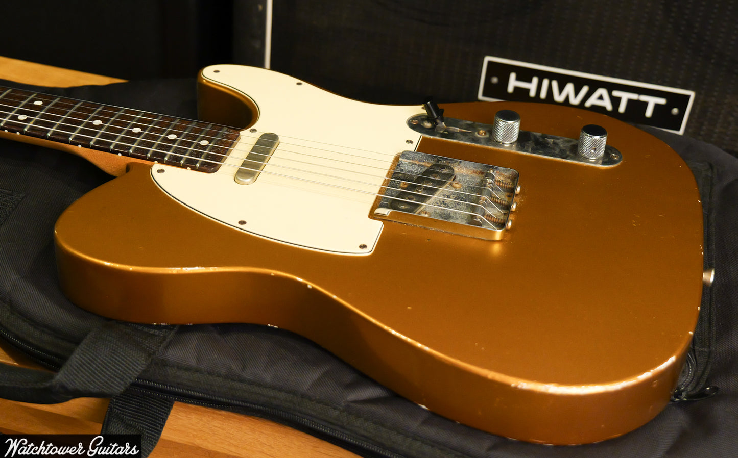2017 Danocaster Style T Custom Copper Voodoo Pickups