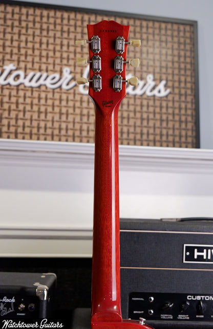 2008 Gibson Custom Shop Hot Rod 58 Les Paul Translucent Cherry Red with Ghost Flames