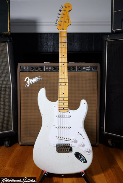 2023 Fender Custom Shop  70th Ann. '54 Stratocaster Journeyman Relic Olympic White