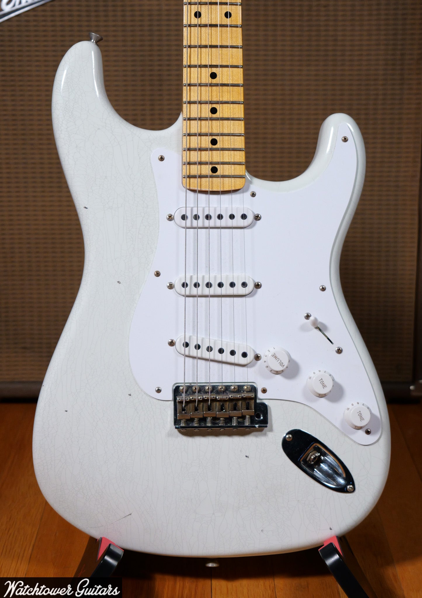 2023 Fender Custom Shop  70th Ann. '54 Stratocaster Journeyman Relic Olympic White
