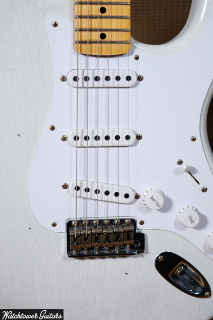 2023 Fender Custom Shop  70th Ann. '54 Stratocaster Journeyman Relic Olympic White