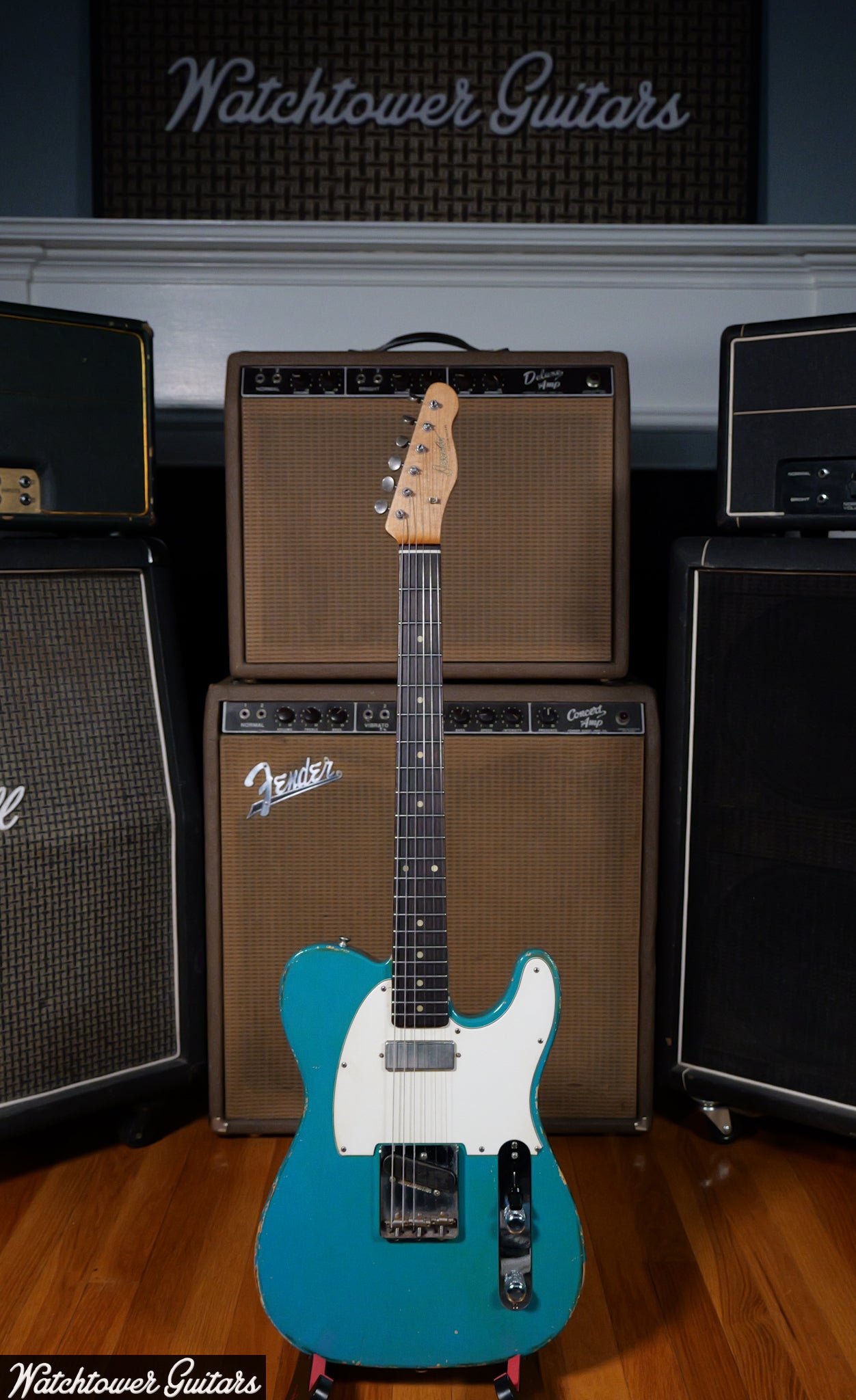 2025 Danocaster Single Cut Taos Turquoise