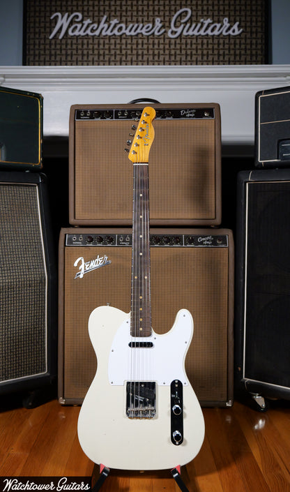 2020 Fender Custom Shop Jimmy Page Mirrored 1959 Telecaster White Blonde