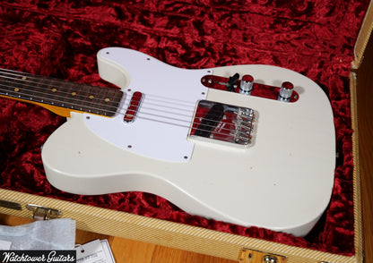 2020 Fender Custom Shop Jimmy Page Mirrored 1959 Telecaster White Blonde