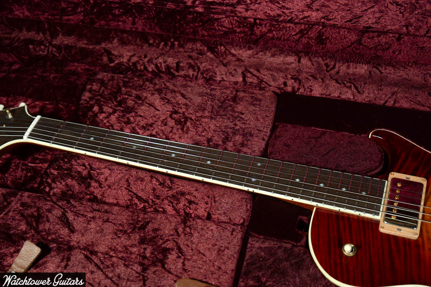 Paul Reed Smith PRS Private Stock Watchtower Run 594 Singlecut Dark Cherry Glow