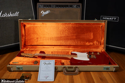2010 Fender Esquire Custom Shop Masterbuilt by Paul Waller Dakota Red