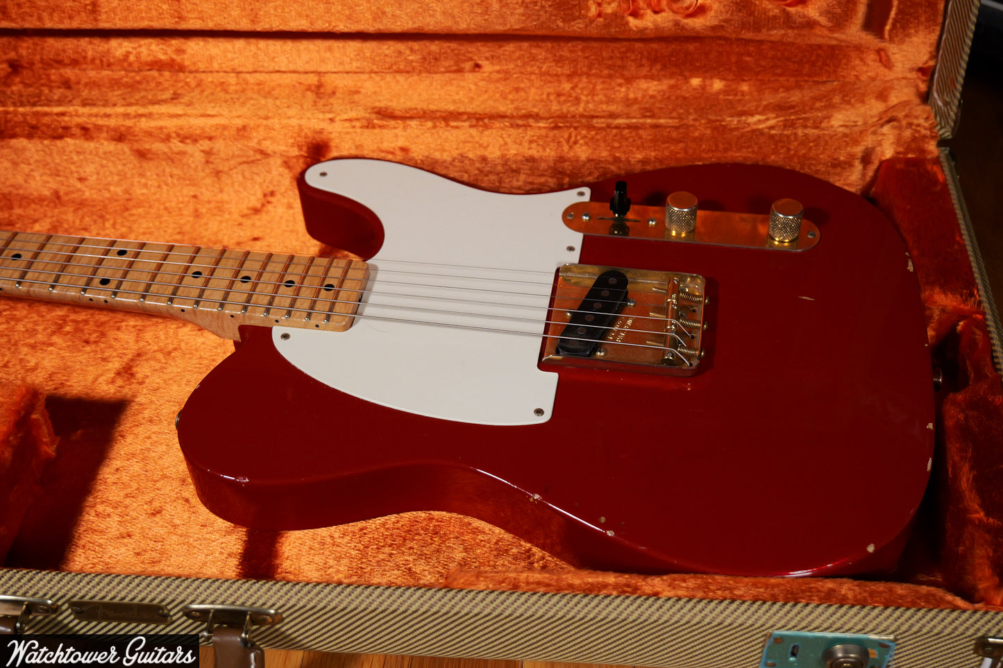 2010 Fender Esquire Custom Shop Masterbuilt by Paul Waller Dakota Red