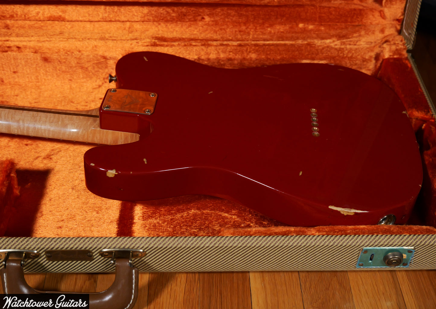 2010 Fender Esquire Custom Shop Masterbuilt by Paul Waller Dakota Red