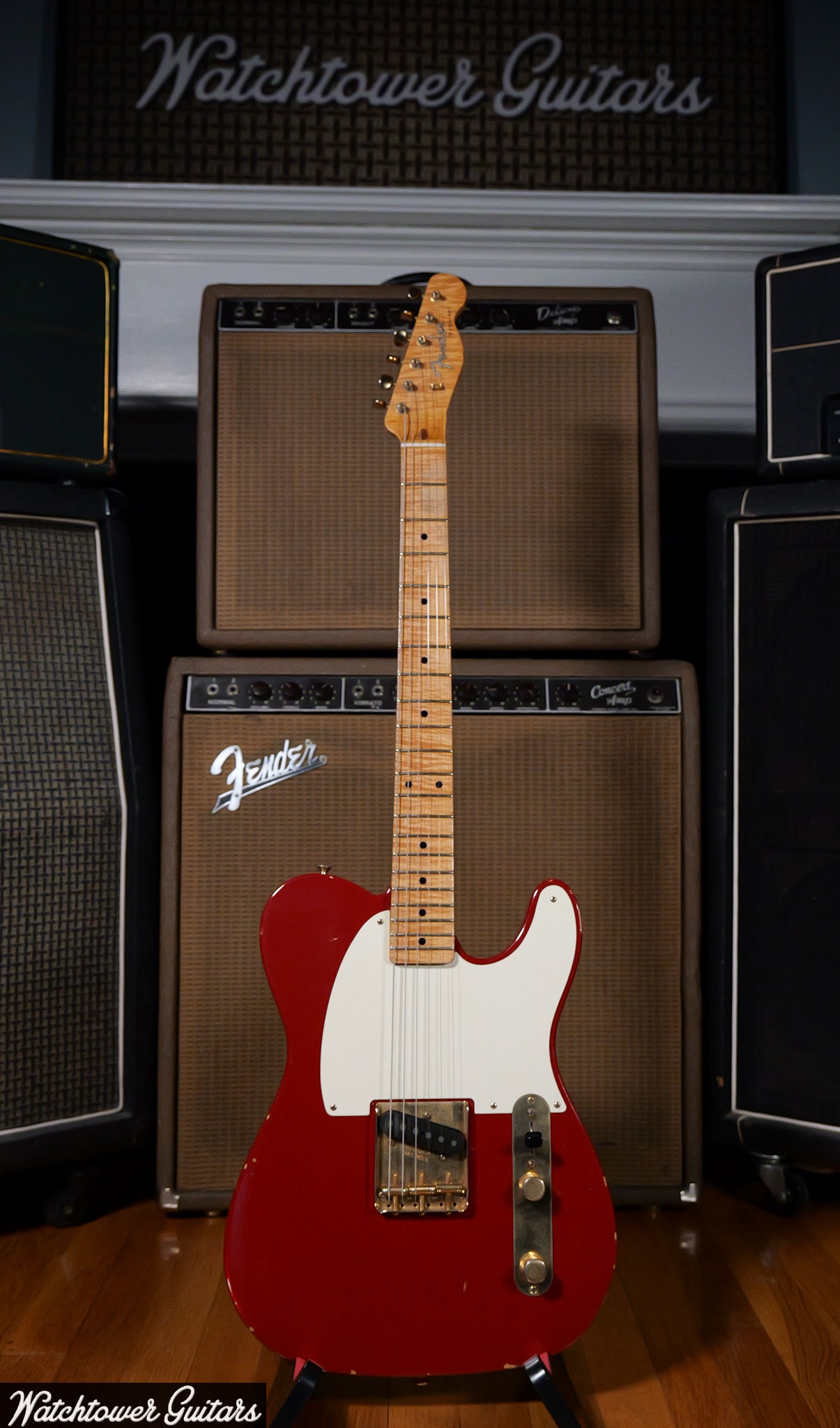 2010 Fender Esquire Custom Shop Masterbuilt by Paul Waller Dakota Red