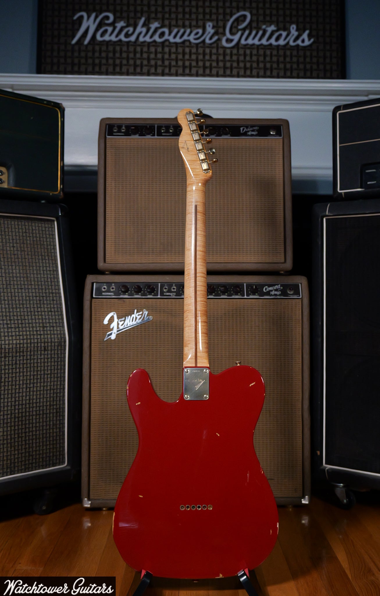 2010 Fender Esquire Custom Shop Masterbuilt by Paul Waller Dakota Red