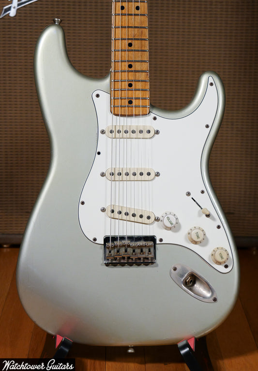 2015 Danocaster Double Cut Hardtail Inca Silver