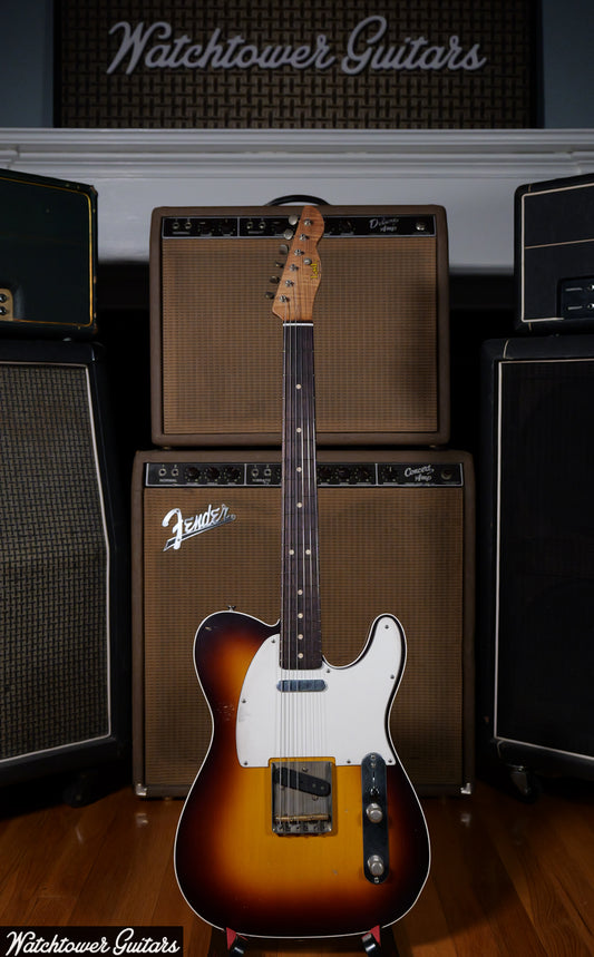 LSL Instruments T Bone Chris Fleming Team Built 3 Tone Sunburst