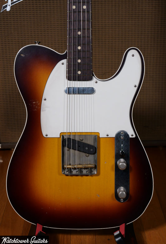 LSL Instruments T Bone Chris Fleming Team Built 3 Tone Sunburst