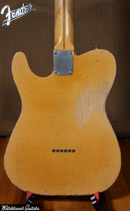 2025 Nacho Blackguard P90 Heavy Aged Blonde Butterscotch