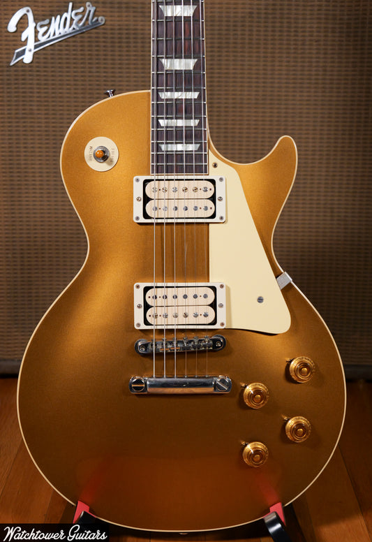 2025 Gibson 1957 Les Paul Standard Reissue R7 Goldtop VOS M2M Double Cream Custom Buckers