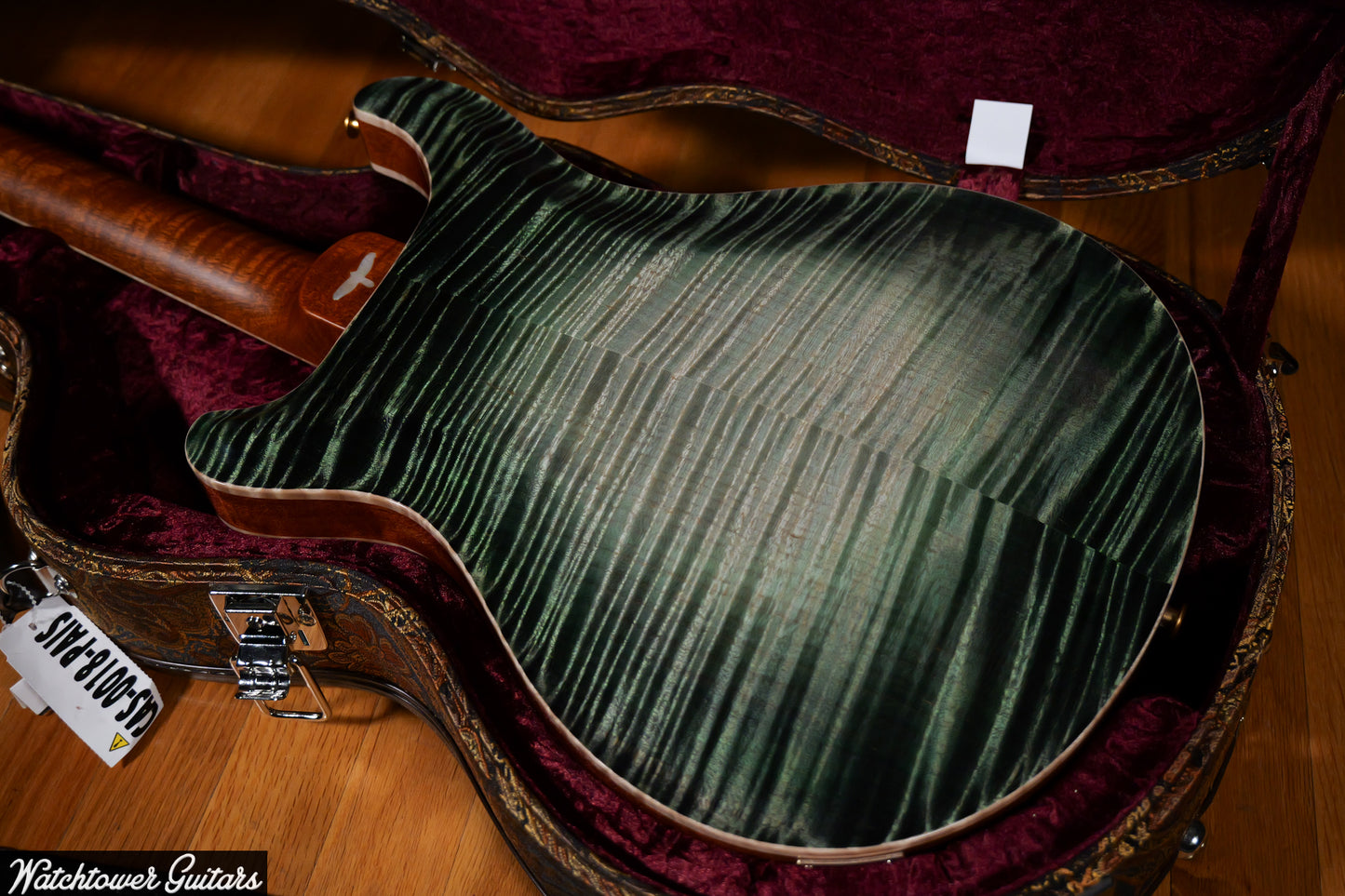 Paul Reed Smith PRS Private Stock Watchtower Run 594 Hollowbody II Sage Glow
