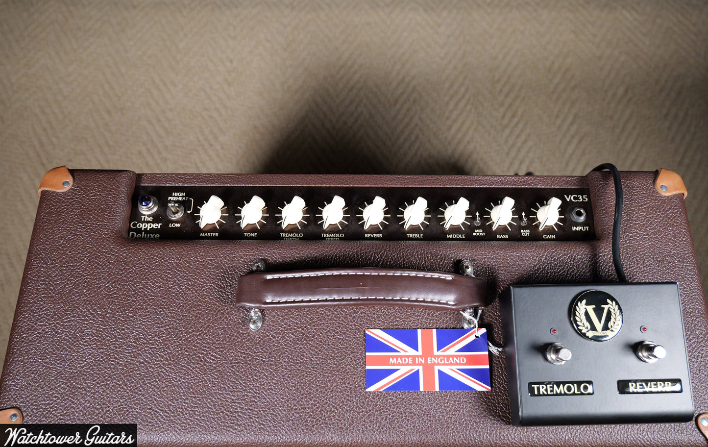 Victory VC35 1x12 Combo The Copper Deluxe Burgundy