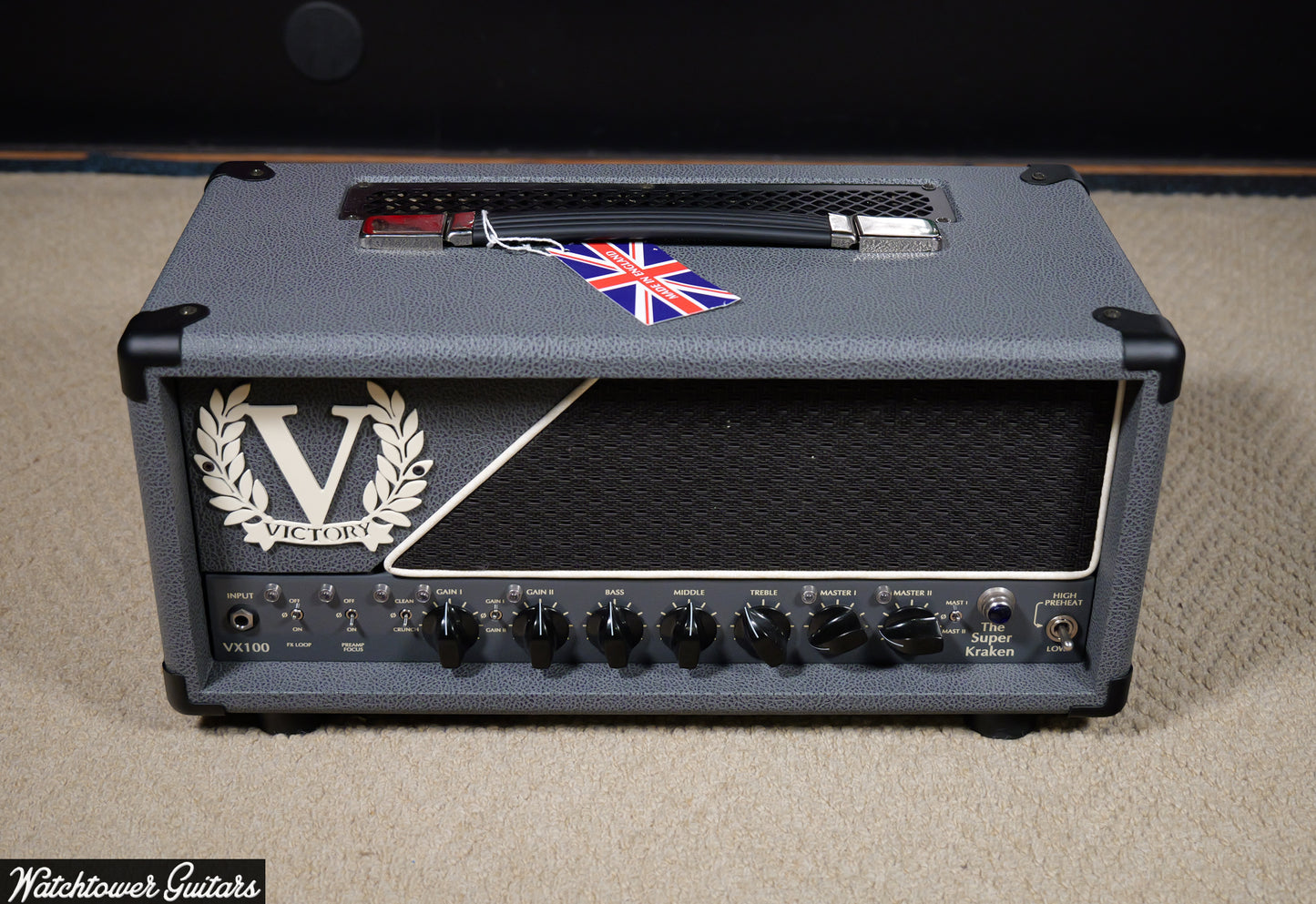 Victory VX100 Super Kraken Head Gray Tolex