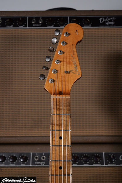 2015 Danocaster Double Cut Fiesta Red