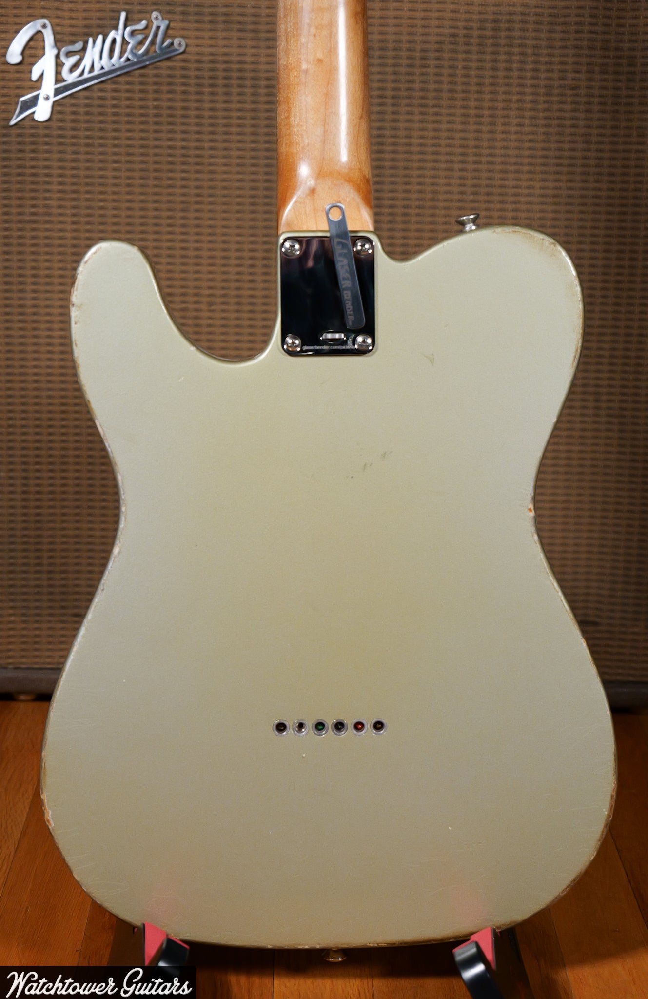 2025 Danocaster Single Cut Inca Silver with Glaser Bender !