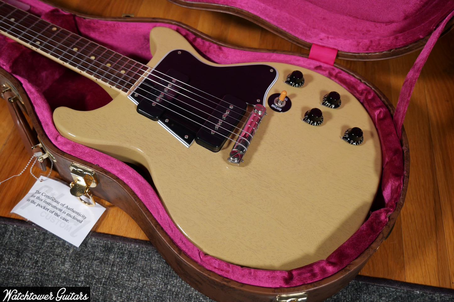 2017 Gibson Custom Shop Historic 1960 Les Paul Double Cut Special TV Yellow Reissue