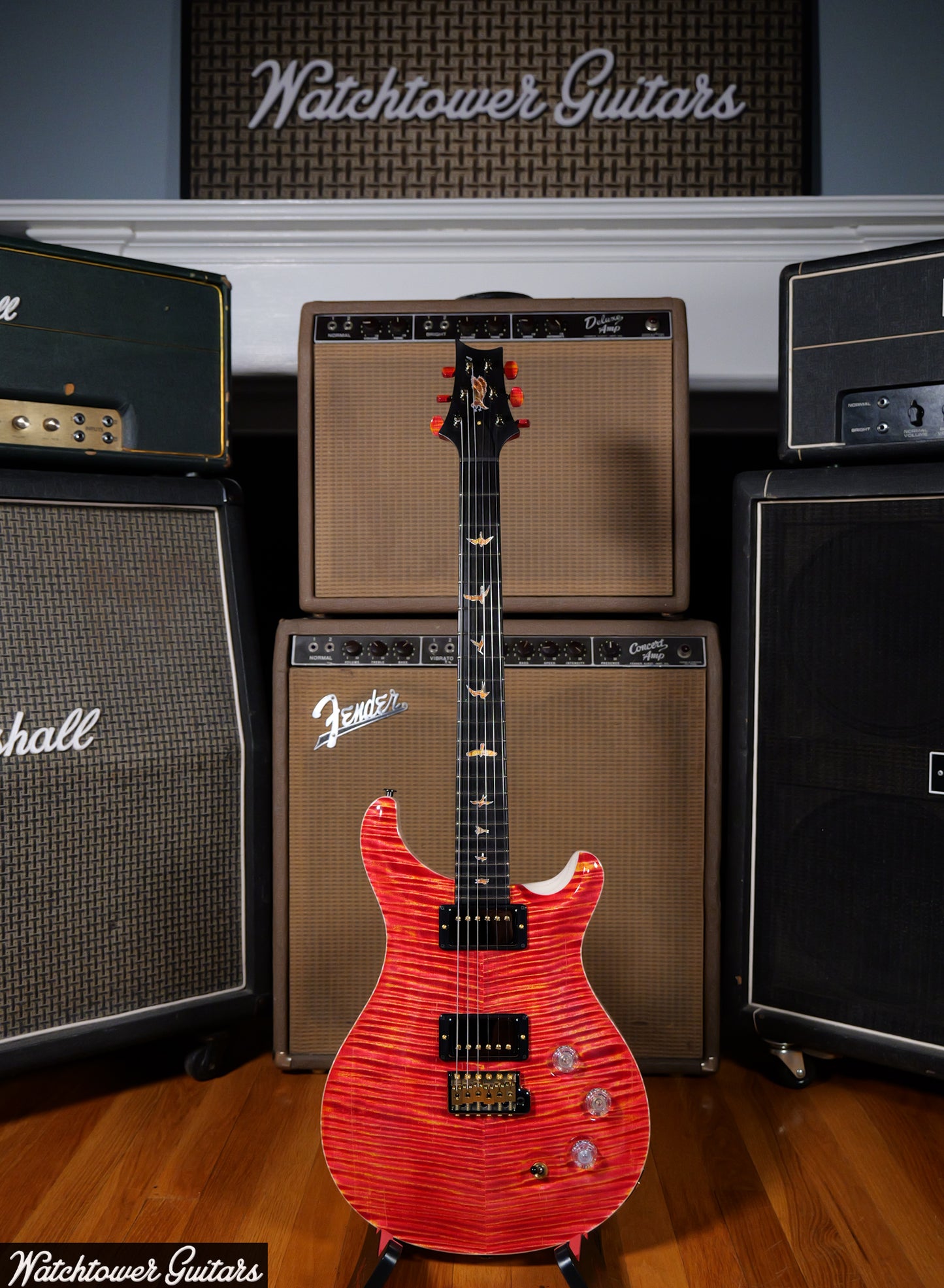 Paul Reed Smith PRS Private Stock DGT Raspberry Lemon Stripe