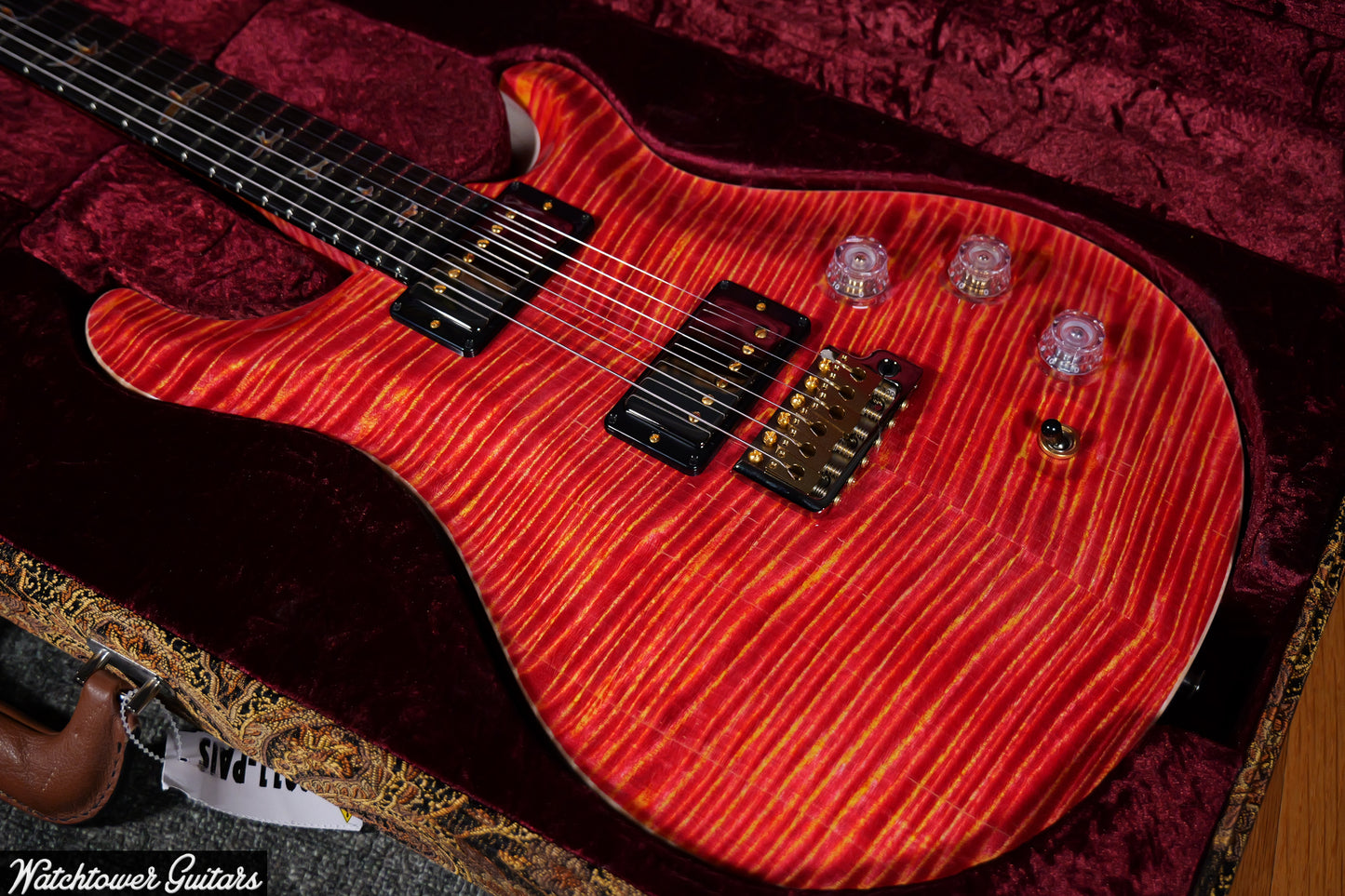 Paul Reed Smith PRS Private Stock DGT Raspberry Lemon Stripe